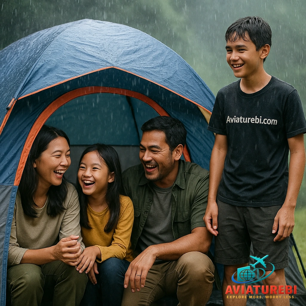 Aviaturebi - Camping Seru Bareng Keluarga: Rekomendasi Tempat yang Nyaman dan Aman